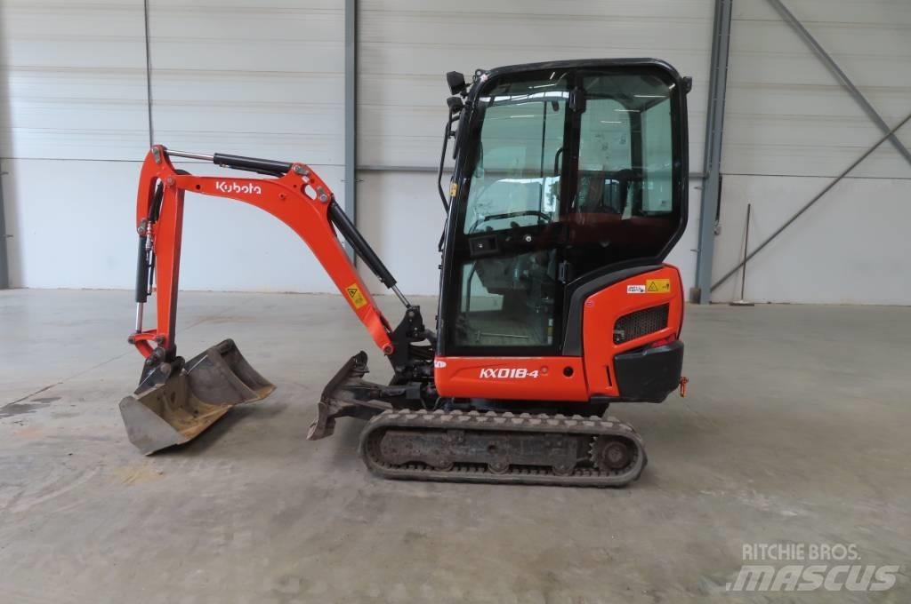 Kubota KX 018-4 Minigravemaskiner