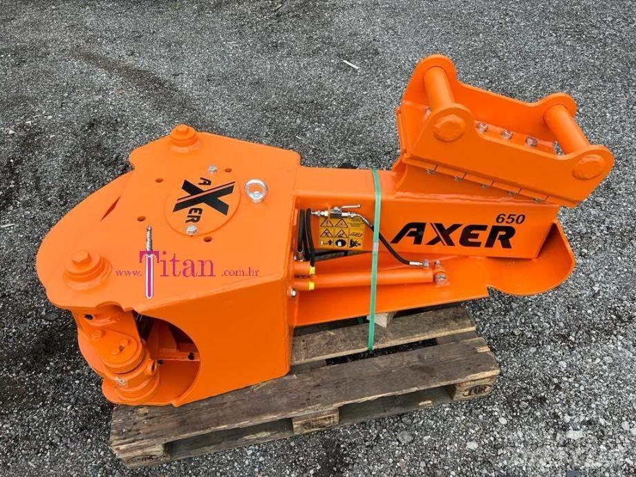 Axer 650HD L Fældebunkelæggere