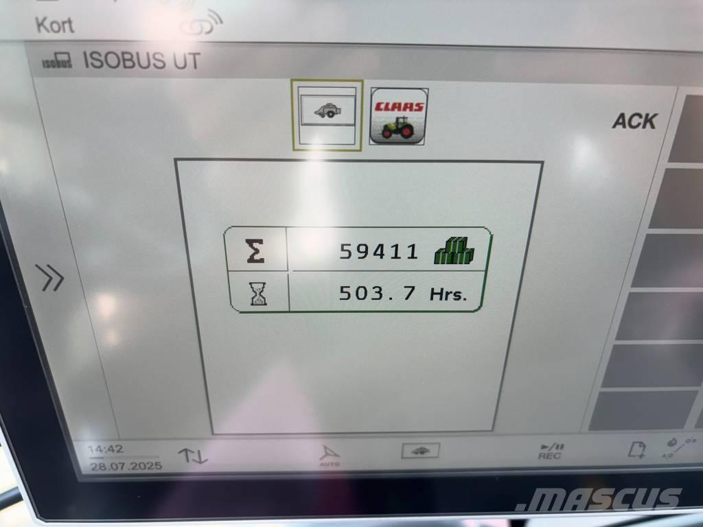Massey Ferguson 2190 Pressere til firkantede baller