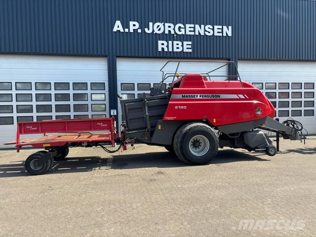 Massey Ferguson 2190 Pressere til firkantede baller