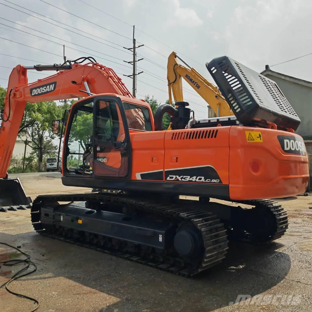 Doosan DX340LC-9C Gravemaskiner på larvebånd