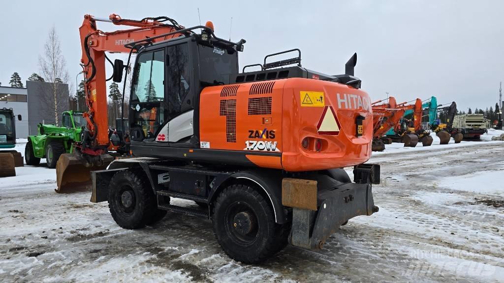 Hitachi ZX170W-6 Gravemaskiner på hjul