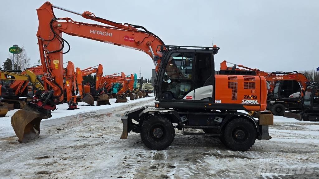 Hitachi ZX170W-6 Gravemaskiner på hjul