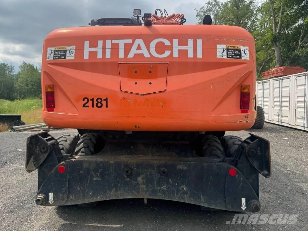 Hitachi ZX 220 W-3 Gravemaskiner på hjul