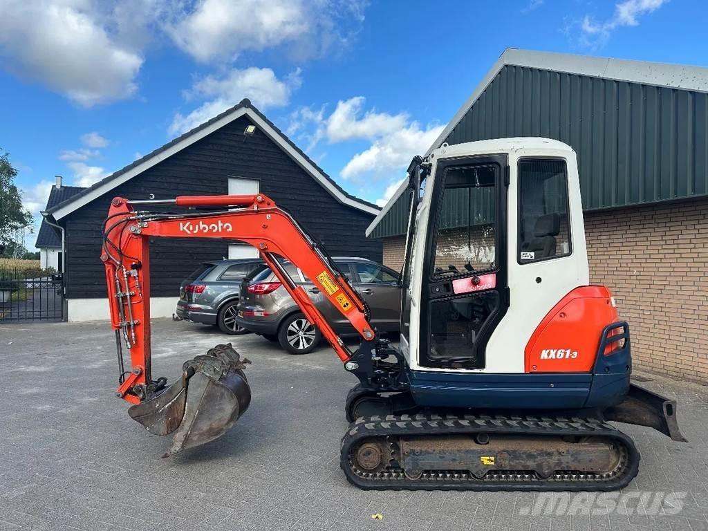 Kubota KX61-3 Minigravemaskiner