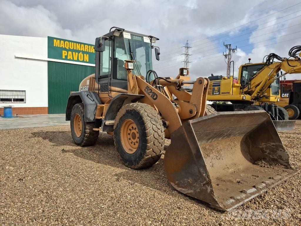 CASE 521 D Læssemaskiner på hjul