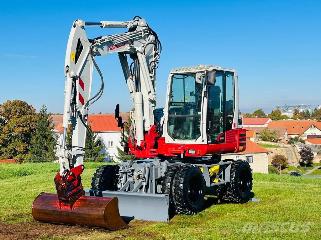 Takeuchi TB 295 W Gravemaskiner på hjul