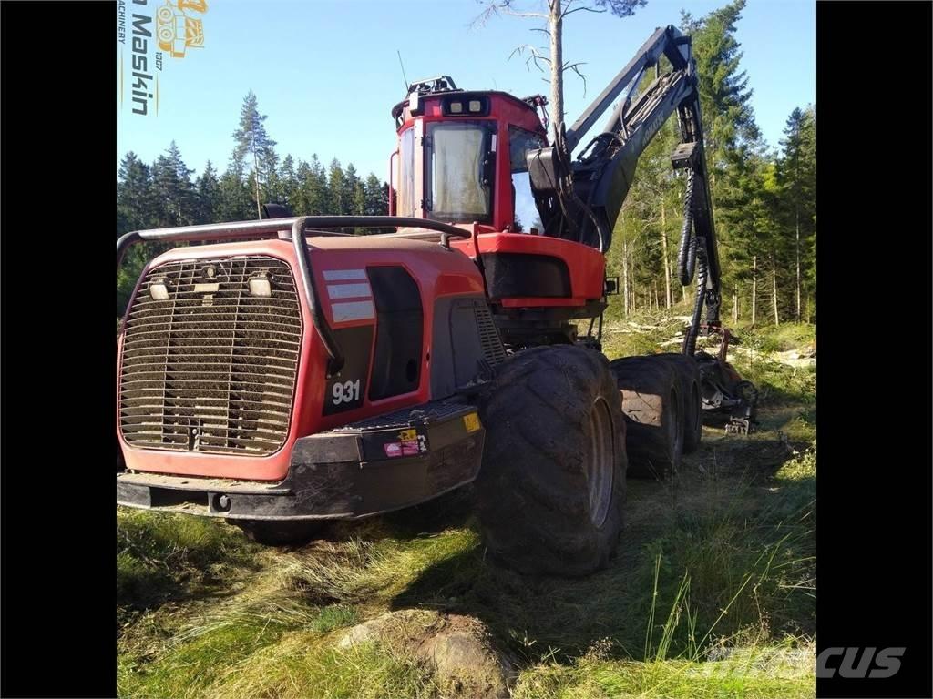 Komatsu 931 Skovningsmaskiner