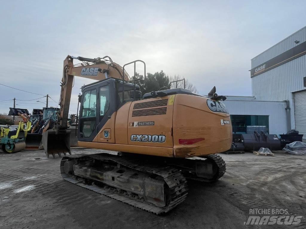 CASE CX 210 D Gravemaskiner på larvebånd