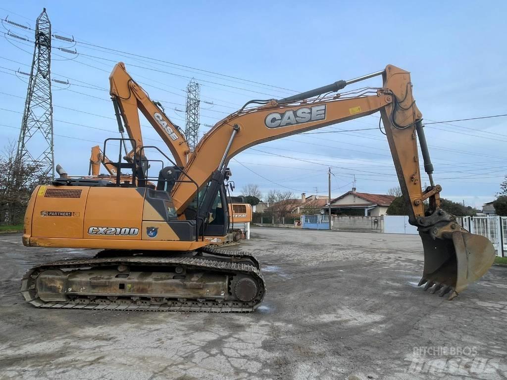 CASE CX 210 D Gravemaskiner på larvebånd