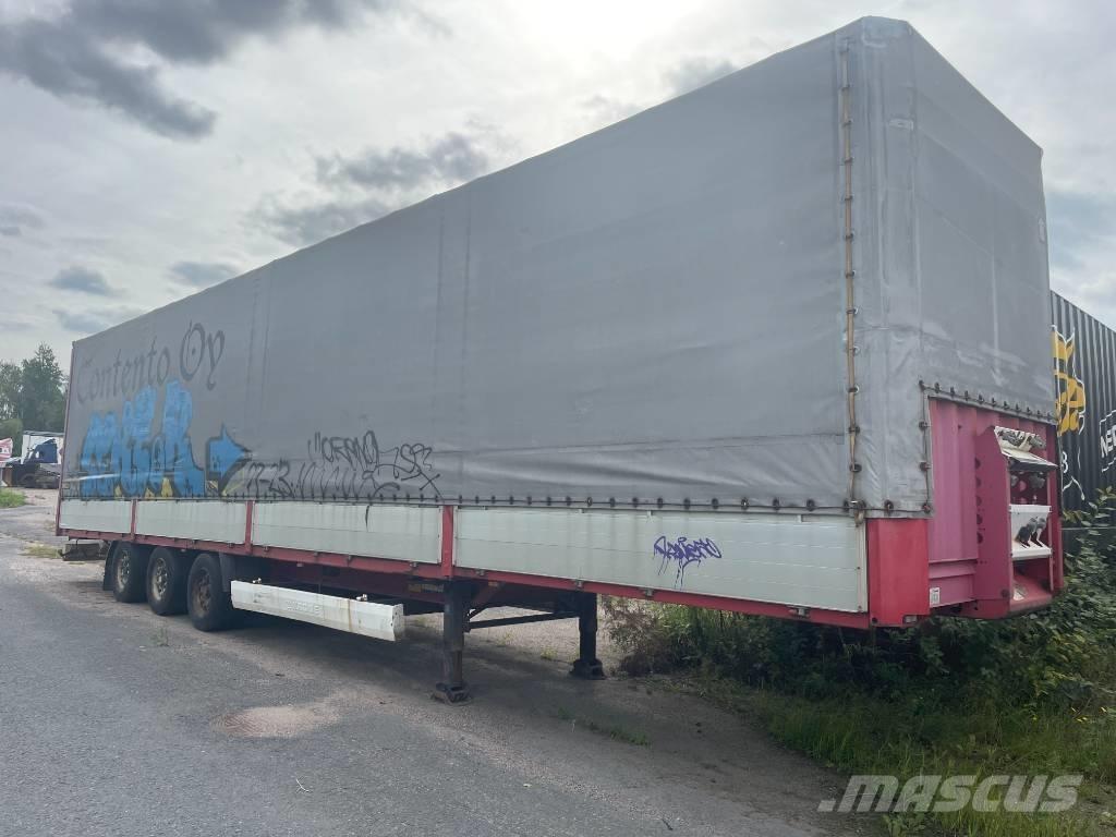 Krone SDP27-M2 Semi-trailer med Gardinsider