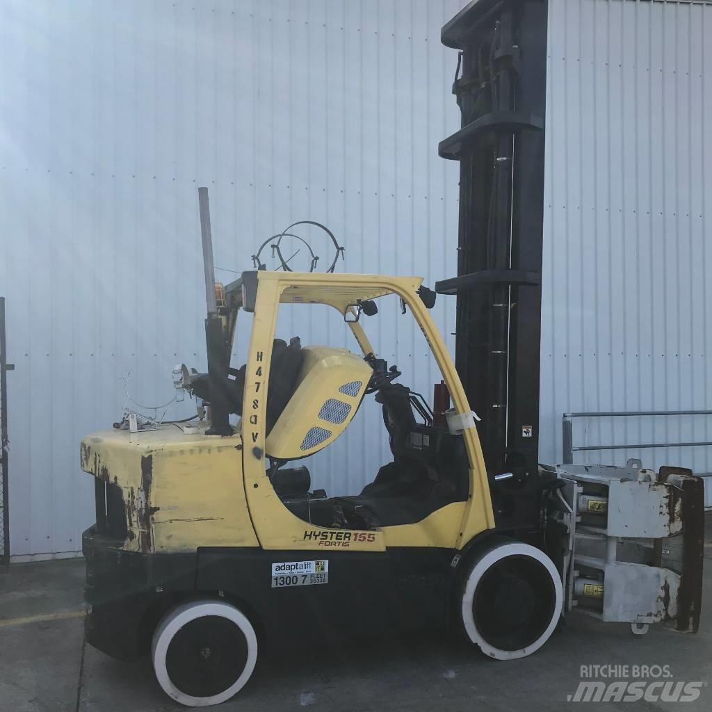 Hyster S155FT LPG gaffeltrucks