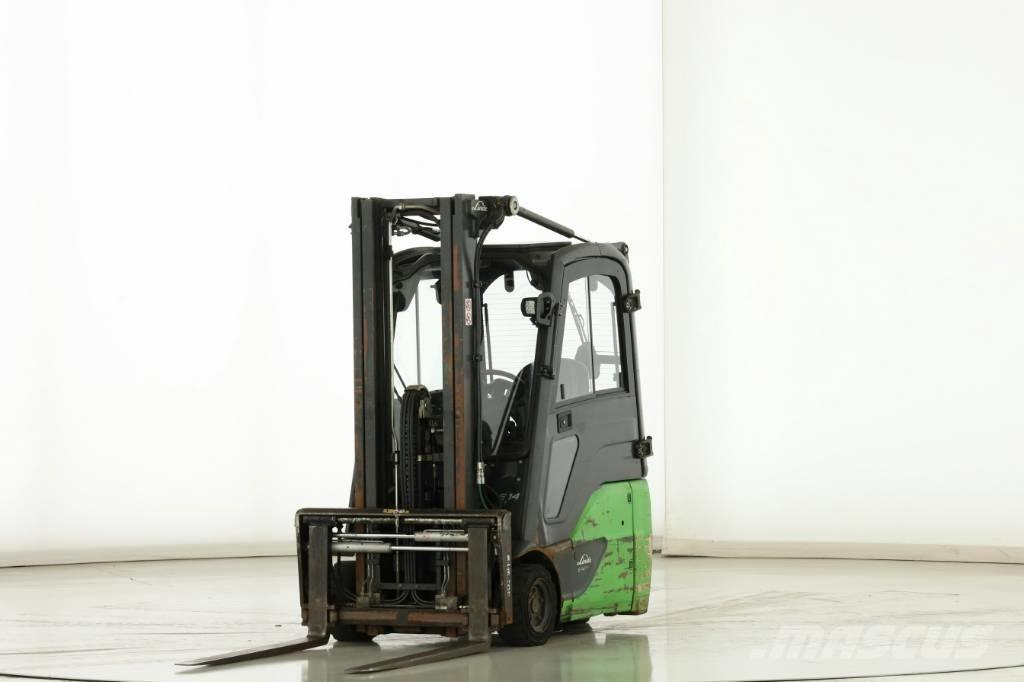 Linde E 14-02 El gaffeltrucks