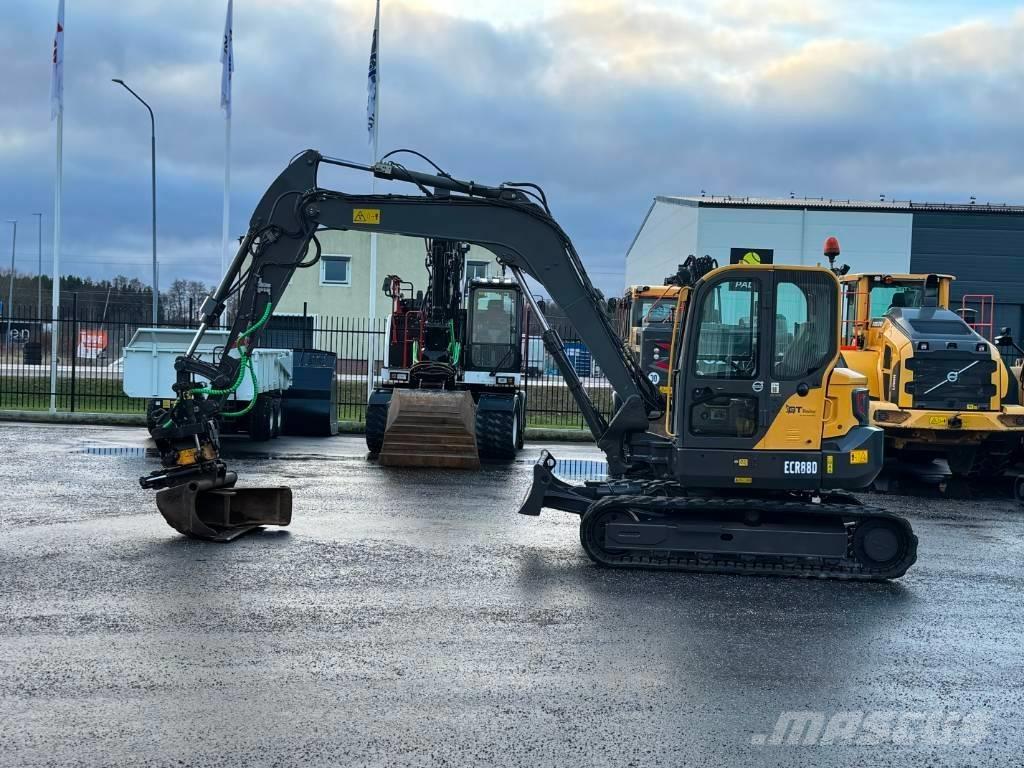 Volvo ECR 88 D Midi-gravemaskiner 7t - 12t