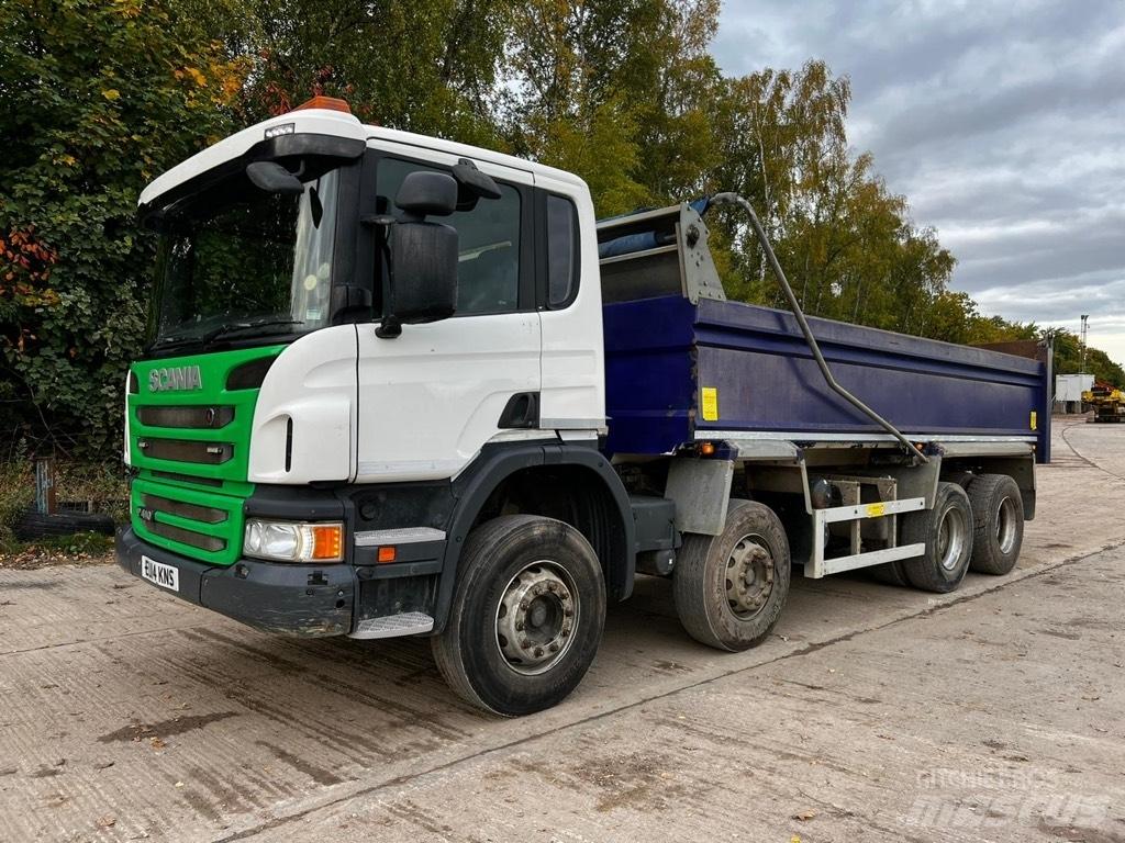 Scania P 410 Lastbiler med tip