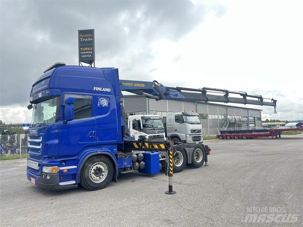 Scania R 560 6X2 Lastbil med kran