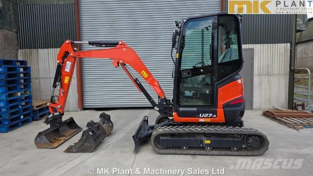Kubota U 27-4 Minigravemaskiner