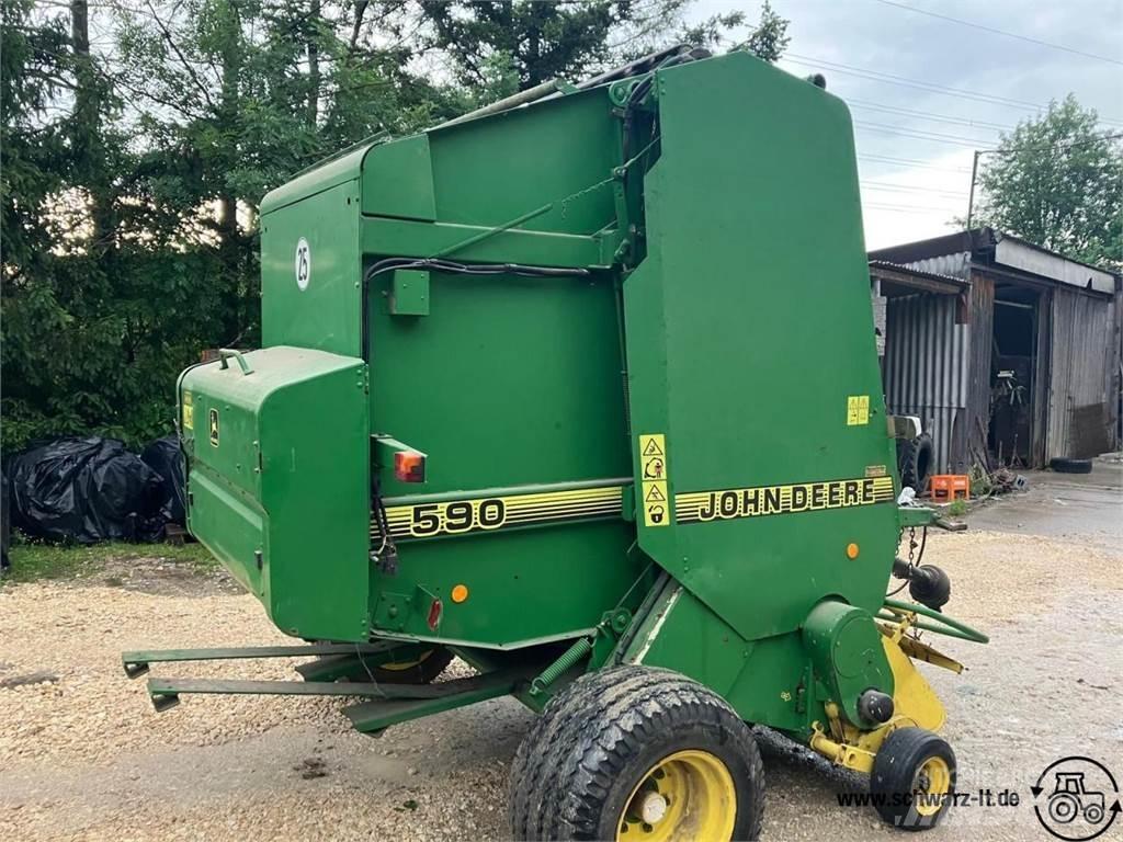 John Deere 590 Rundballe-pressere