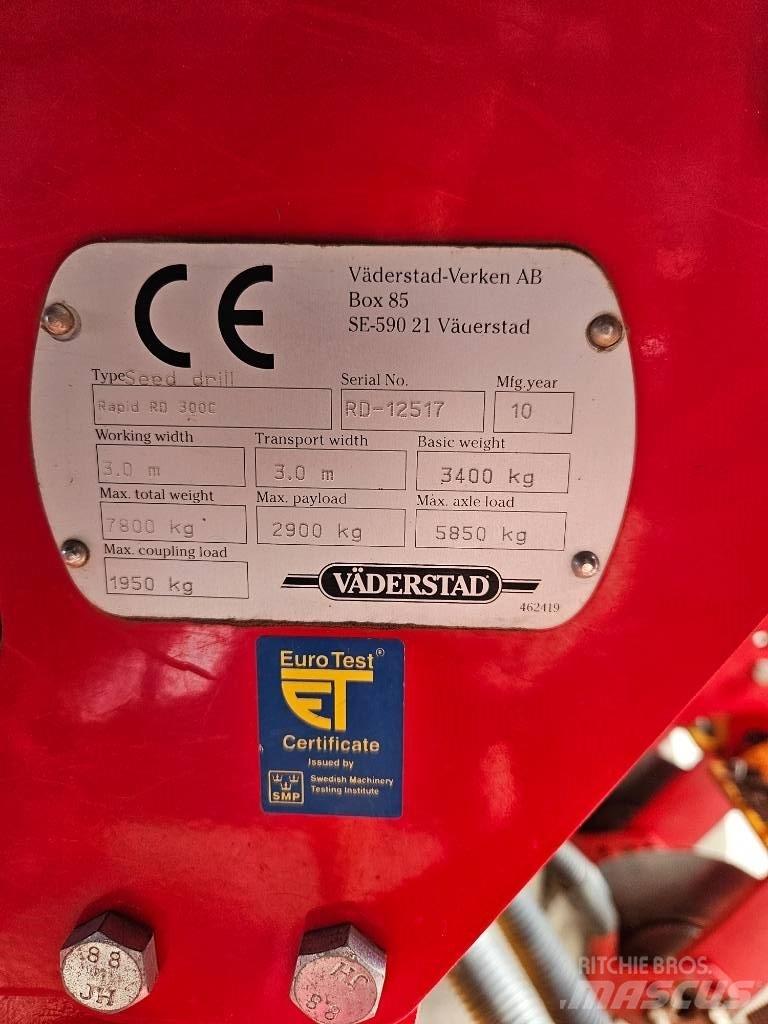 Väderstad Rapid300C Kombi-såmaskiner