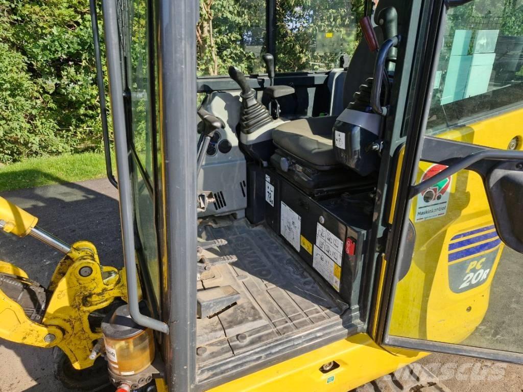 Komatsu PC 20 R-5 Minigravemaskiner