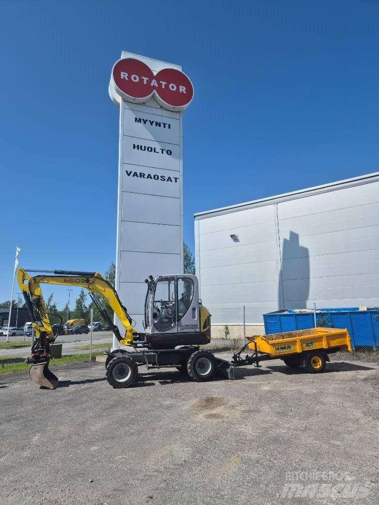 Wacker Neuson 6503 Gravemaskiner på hjul