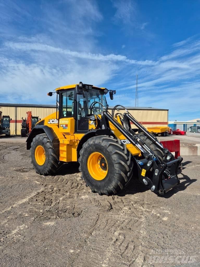 JCB 419 S Læssemaskiner på hjul