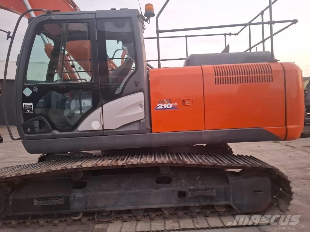 Hitachi 210LC Gravemaskiner på larvebånd