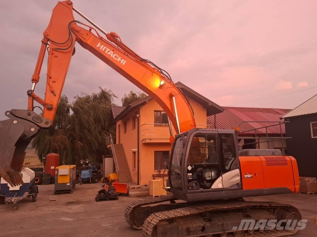 Hitachi 210LC Gravemaskiner på larvebånd