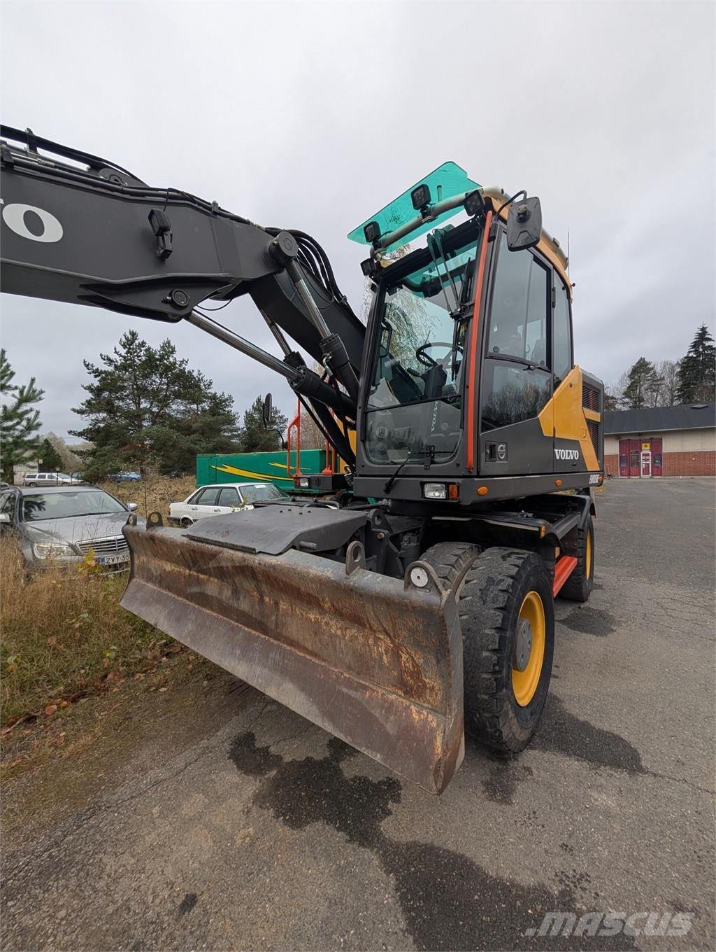 Volvo EWR150 E Gravemaskiner på hjul