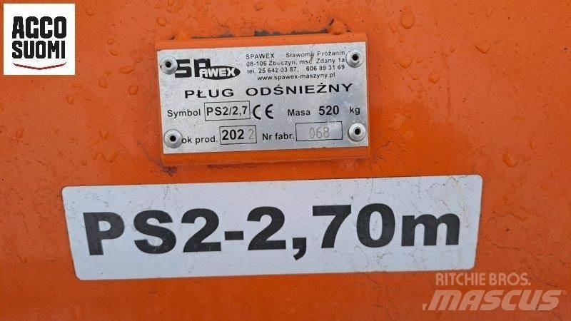 PS ALUEAURA 2-2.70 Sneskovle og -plove