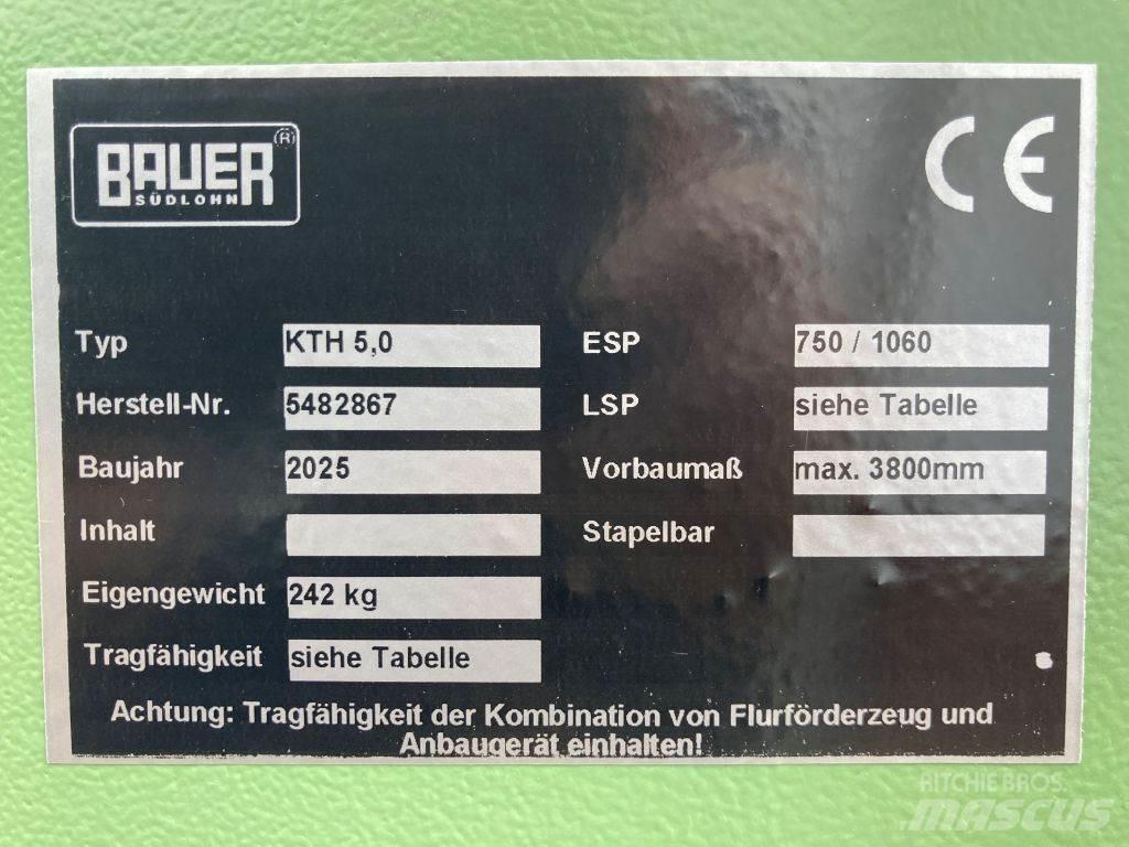Bauer KTH 5,0 Trucks - Andet