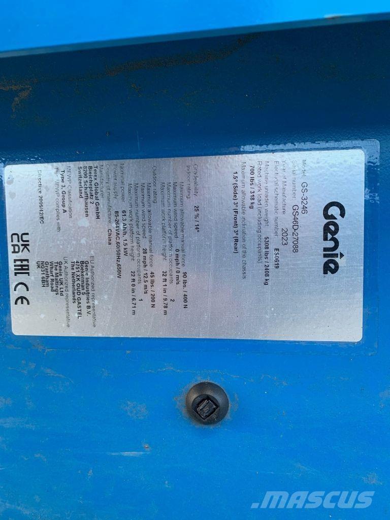 Genie GS-3246 Saxlifte