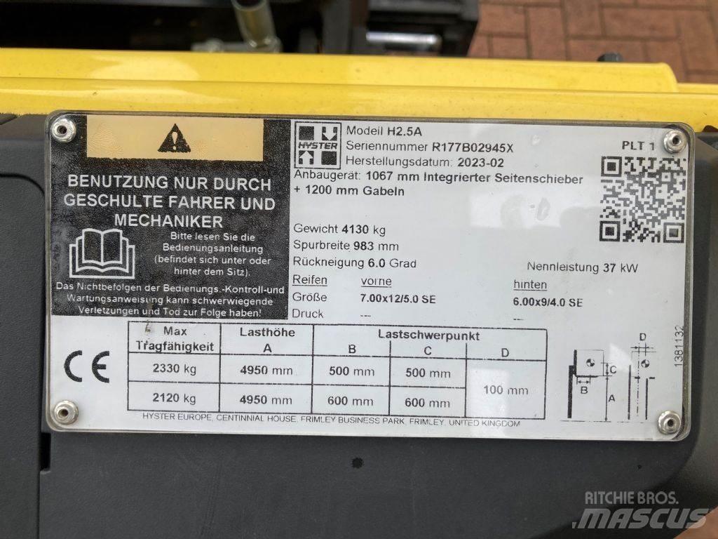 Hyster H 2.5A Diesel gaffeltrucks