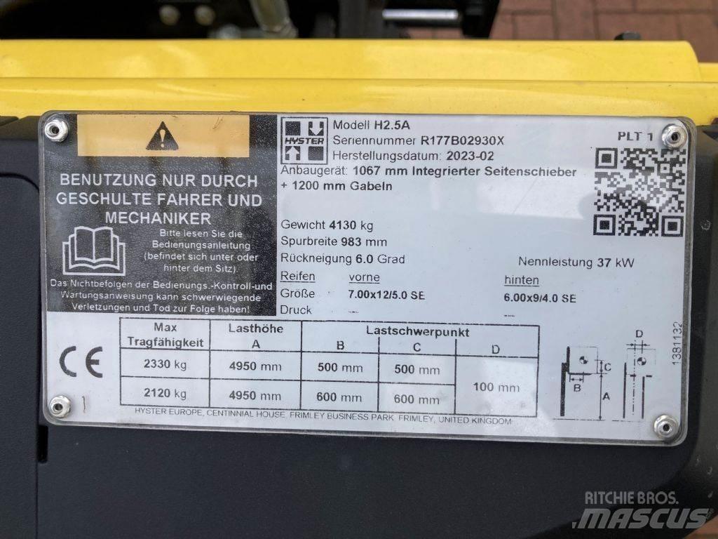 Hyster H 2.5A Diesel gaffeltrucks