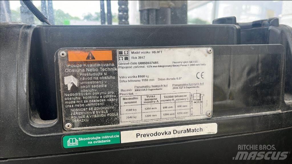 Hyster H 5.0 FT LPG gaffeltrucks
