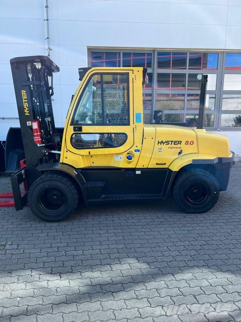 Hyster H 8.0 FT9 Diesel gaffeltrucks
