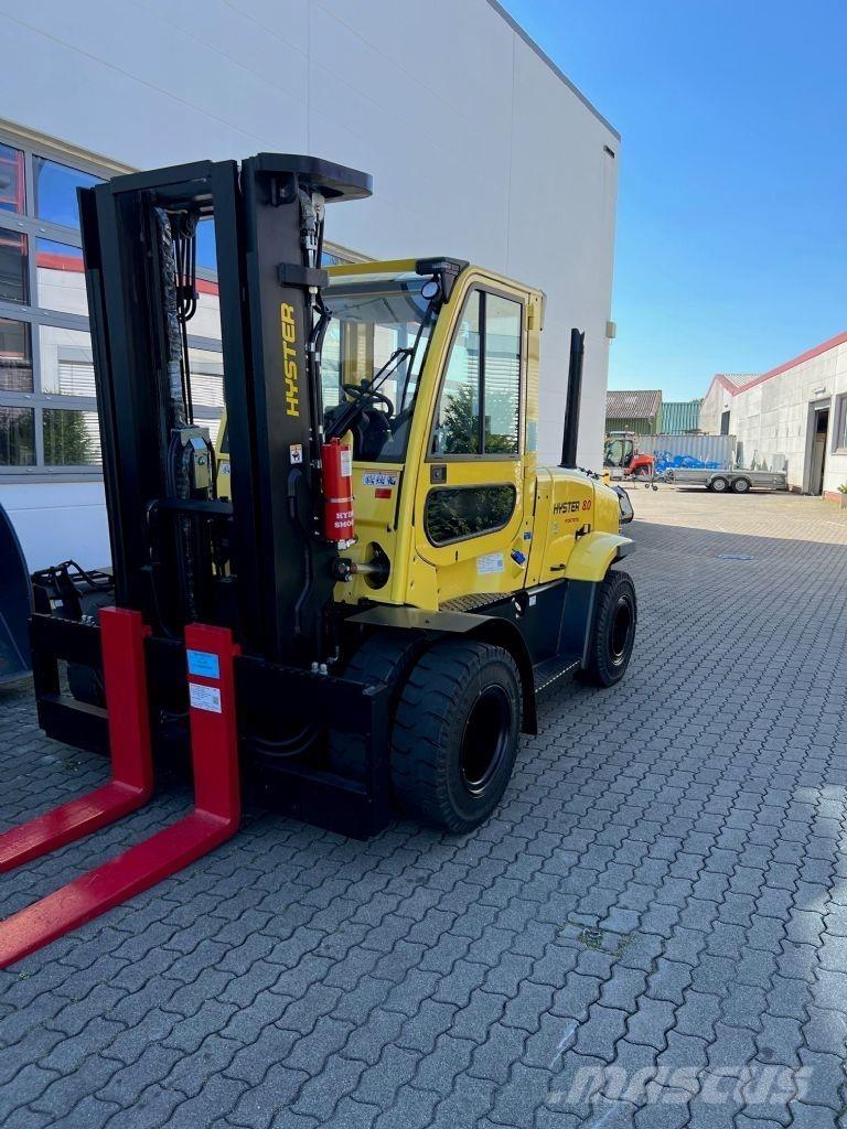 Hyster H 8.0 FT9 Diesel gaffeltrucks