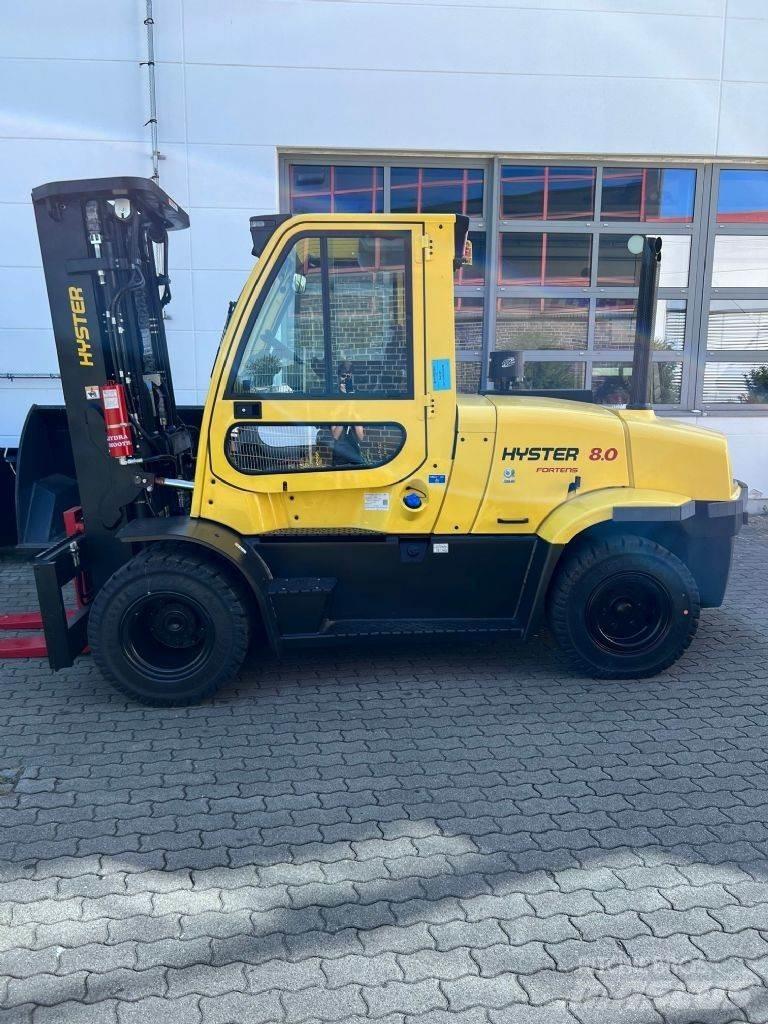 Hyster H 8.0 FT9 Diesel gaffeltrucks