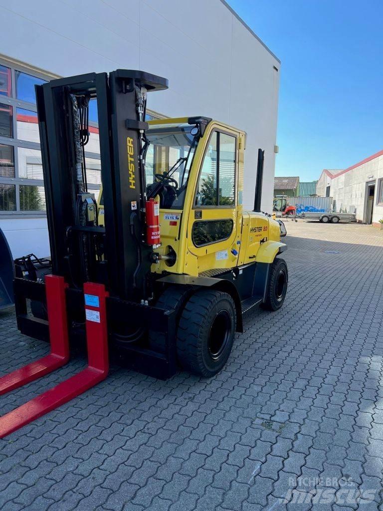Hyster H 8.0 FT9 Diesel gaffeltrucks