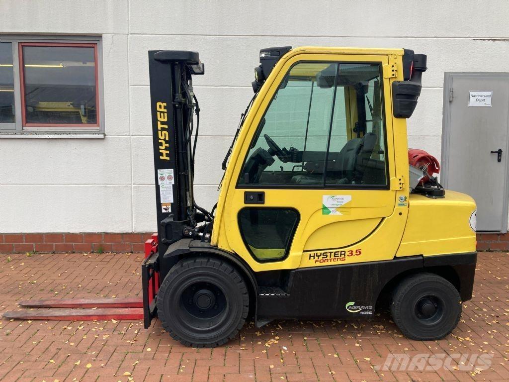 Hyster H3.5FT LPG gaffeltrucks