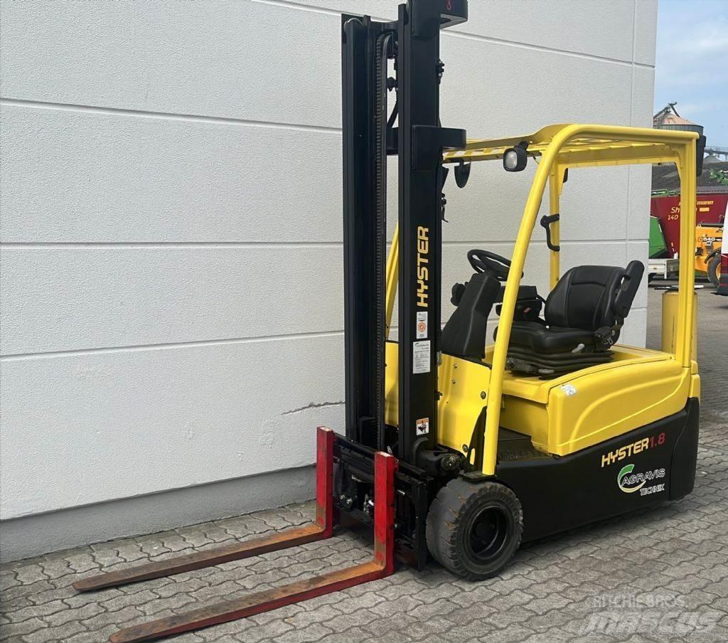 Hyster J 1.8 XNT El gaffeltrucks
