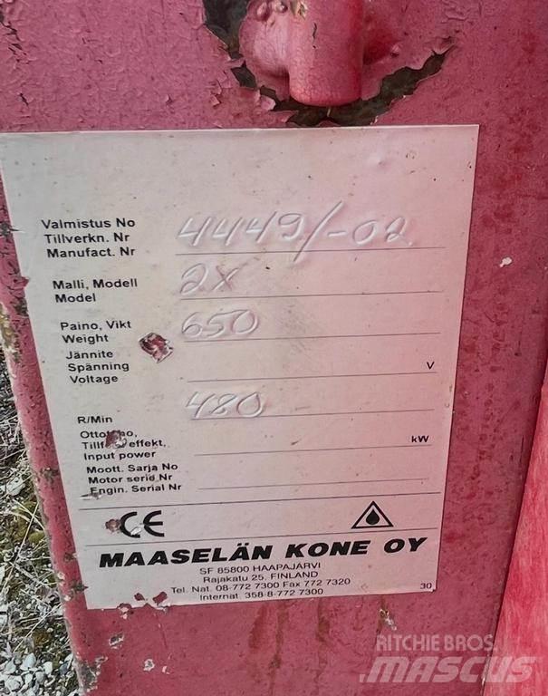 Hakki 2X Brændekløvere og træskærere