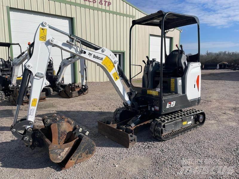 Bobcat E19 Minigravemaskiner