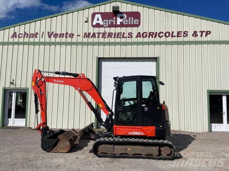 Kubota KX060-5 Minigravemaskiner