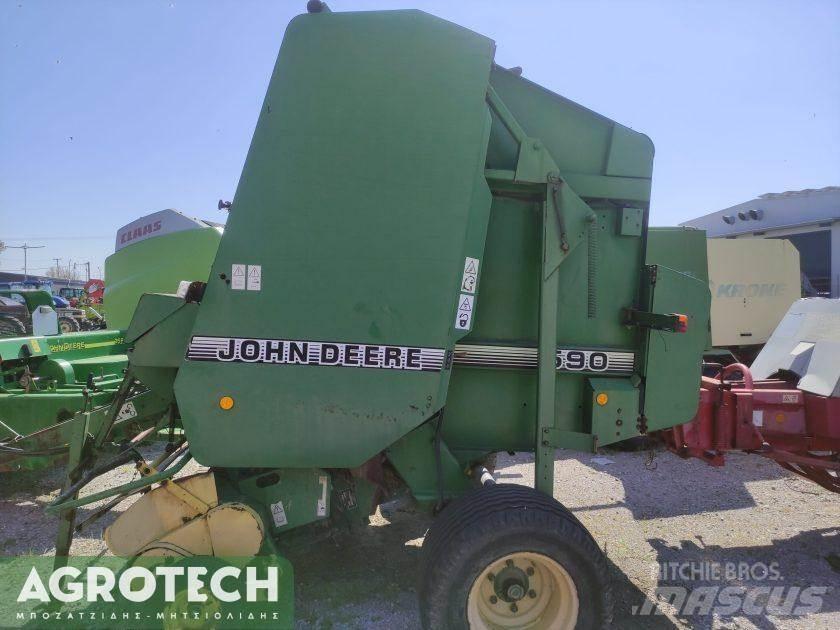 John Deere 590 Rundballe-pressere