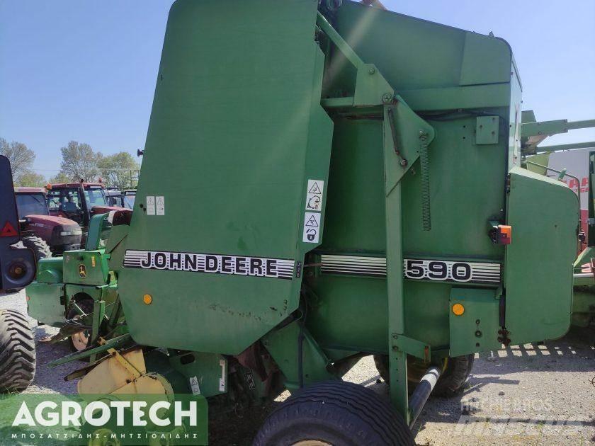 John Deere 590 Rundballe-pressere