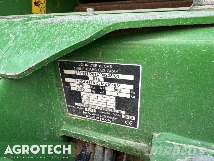 John Deere F441M Rundballe-pressere