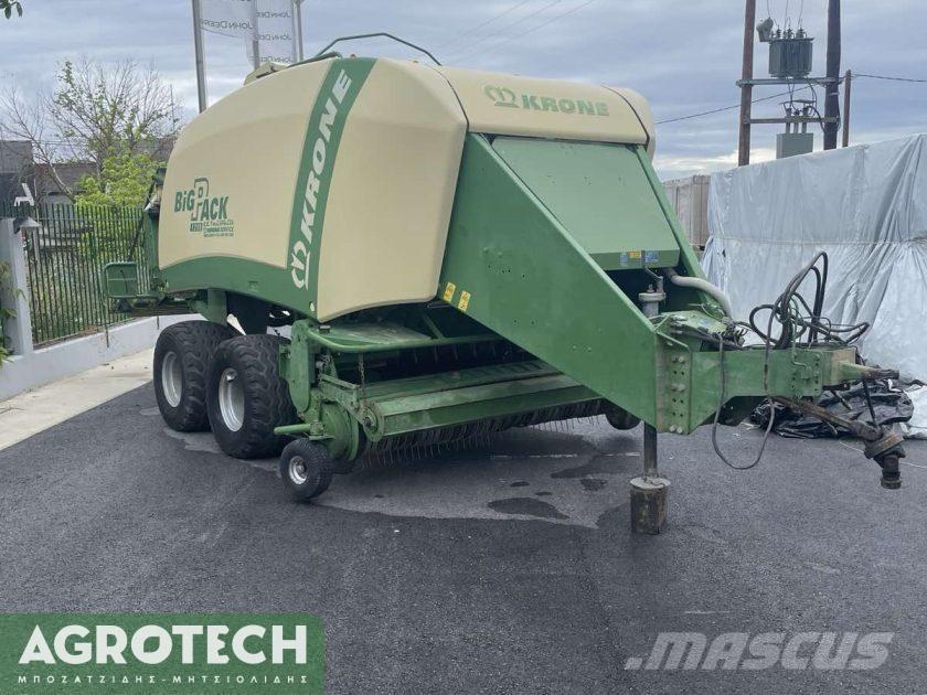Krone Big Pack 1290 Rundballe-pressere