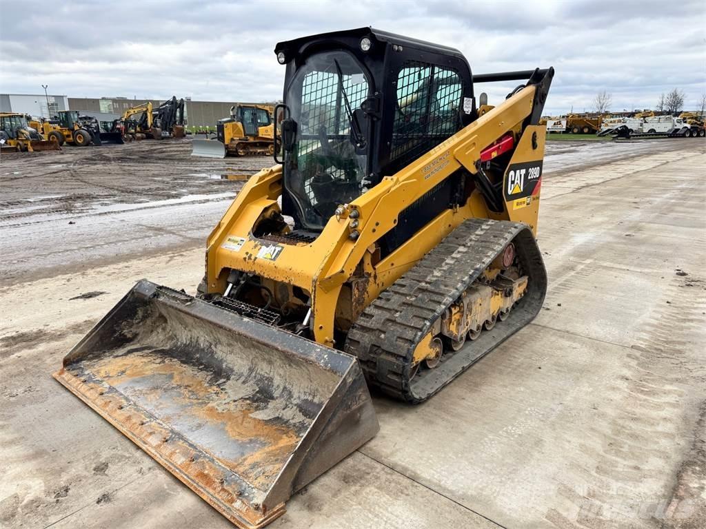 CAT 289D Minilæsser - skridstyret