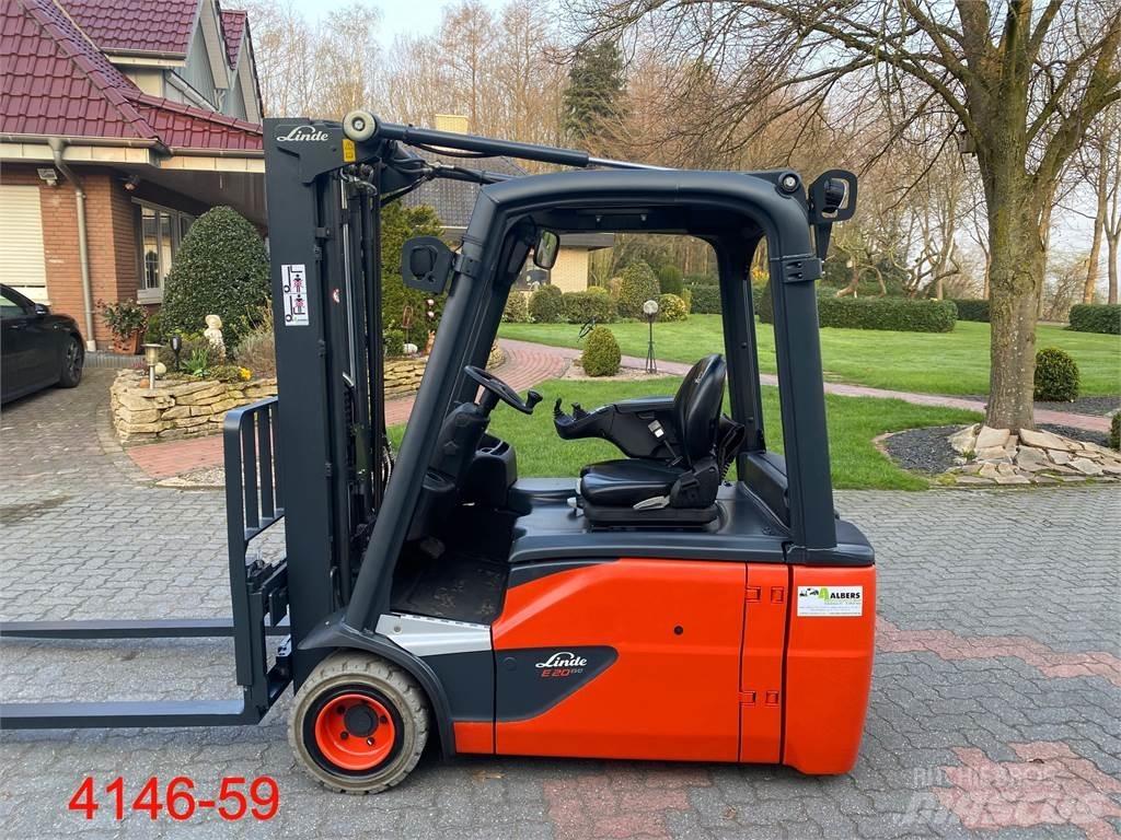 Linde E 20 L 02 El gaffeltrucks